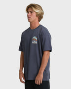 Sun Down Adiv Premium Short Sleeve T-Shirt - Graystone