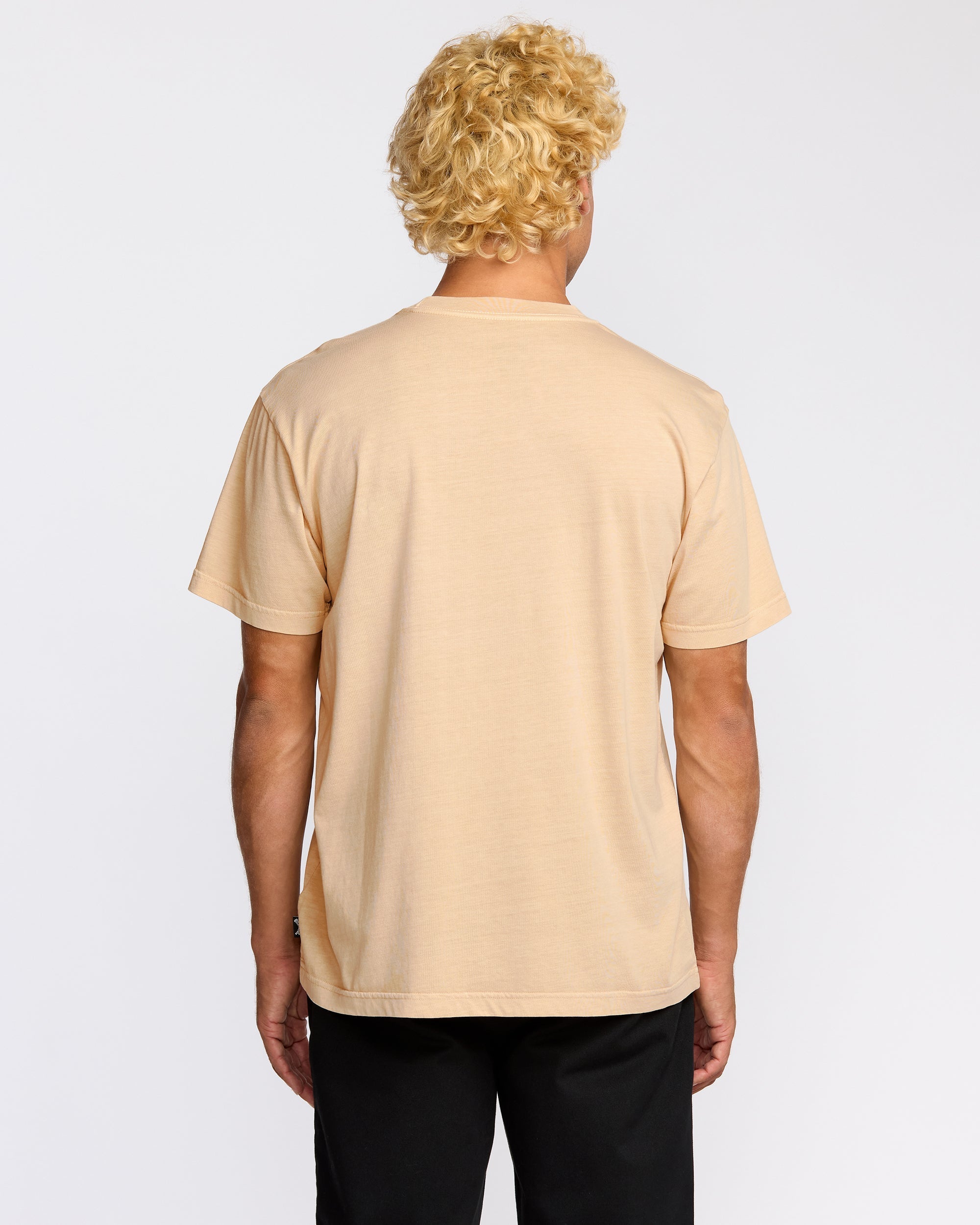 Essential Premium Wave Wash T-Shirt - Light Khaki