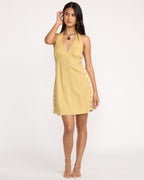 Sunny Sometimes Mini Dress - Light Olive