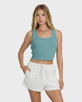 Rerun Tank Top - Blue Mist