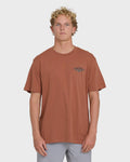 A/Div Arch Premium Short Sleeve Knit T-Shirt - Cedar Wood