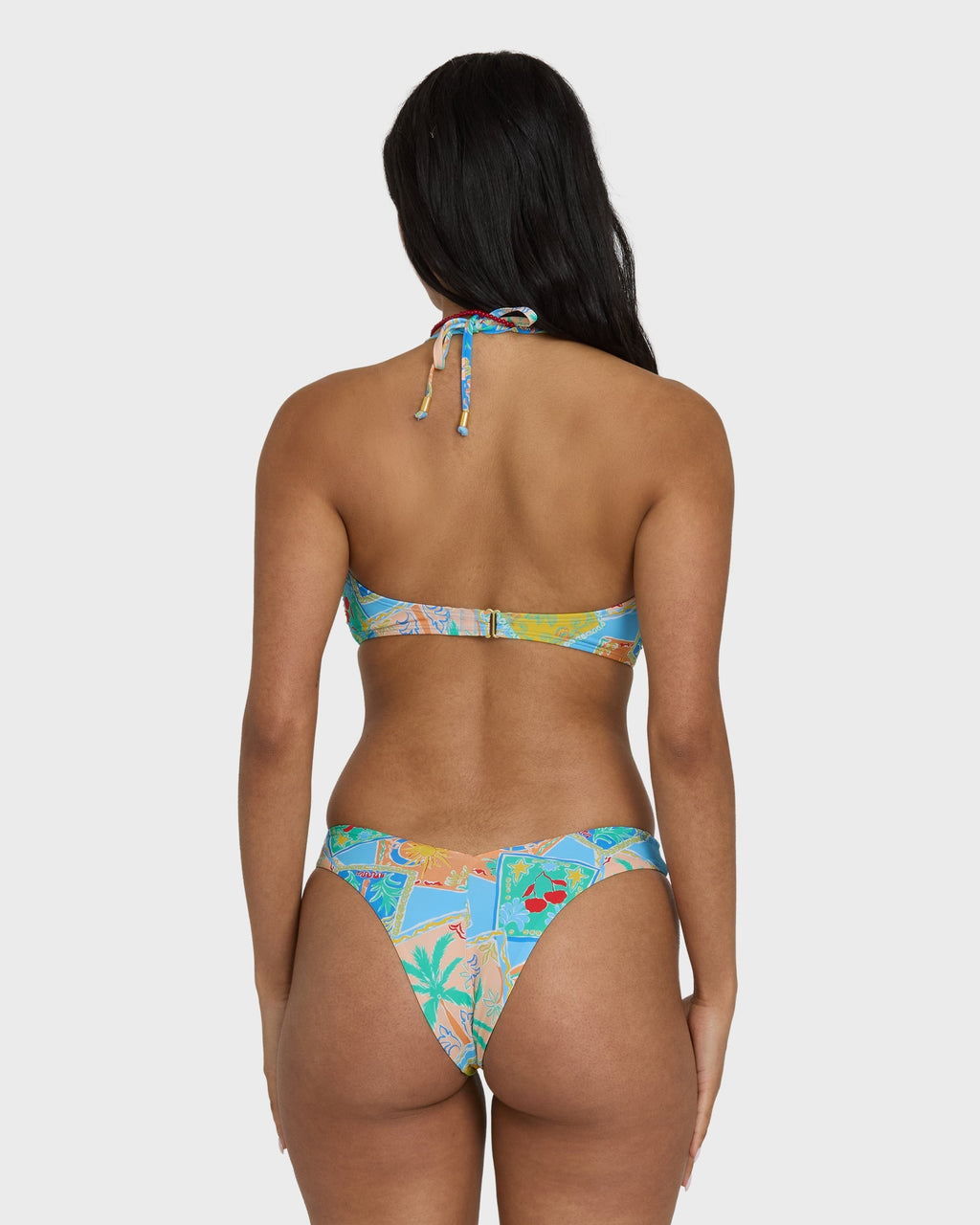 Coastal Cruise V Hike Bikini Bottoms - Dream Blue