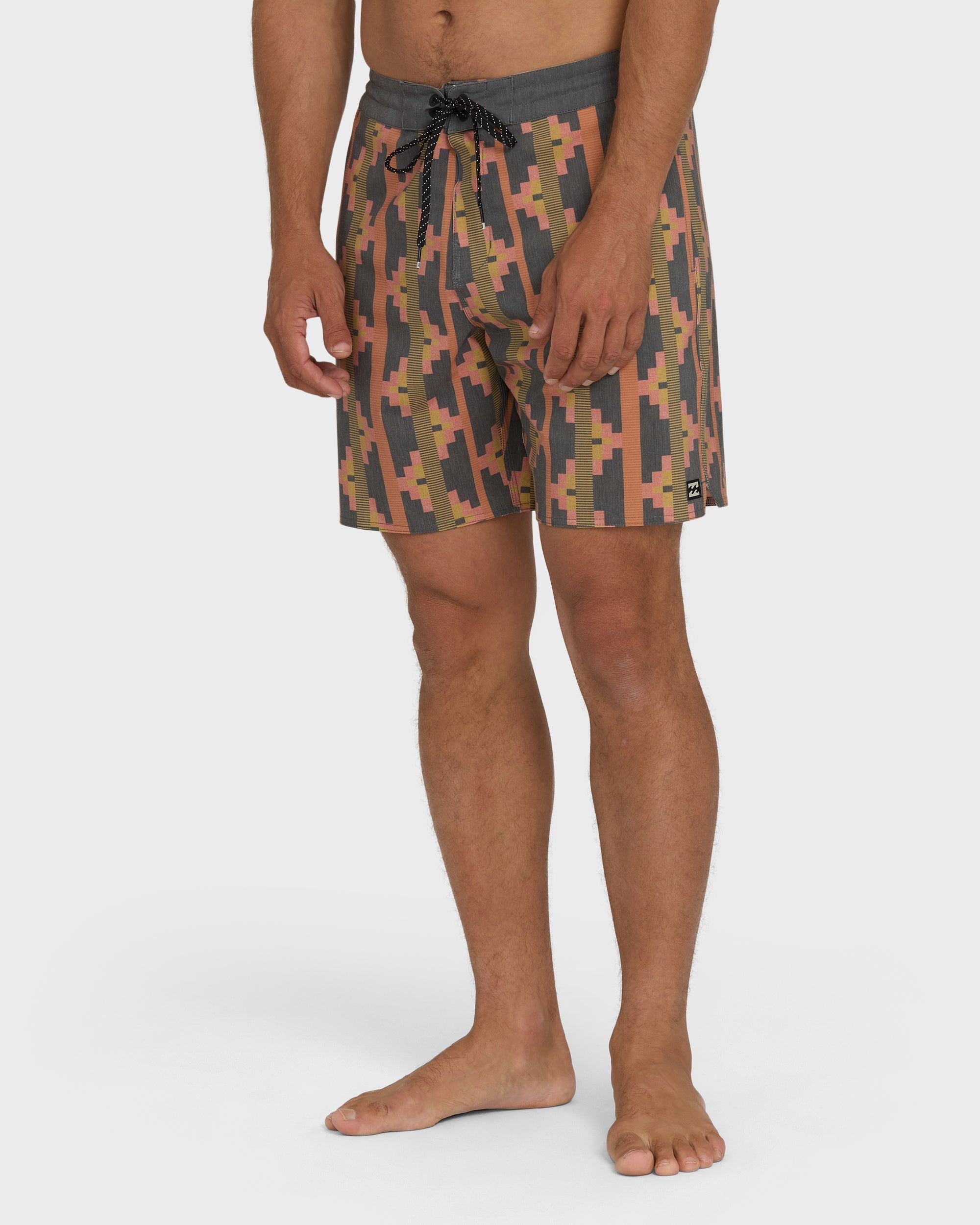 Good Times Lo Tide 17 Boardshorts - Rust