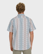 Sundays Short Sleeve Woven Shirt - Blue Fog