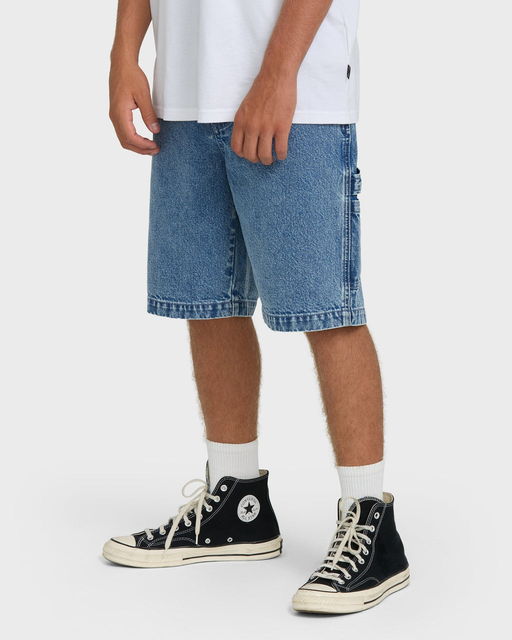 Bad Dog 22 Denim Shorts - Faded Denim