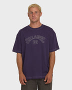 Dash OG Short Sleeve Knit T-Shirt - Purple Velvet