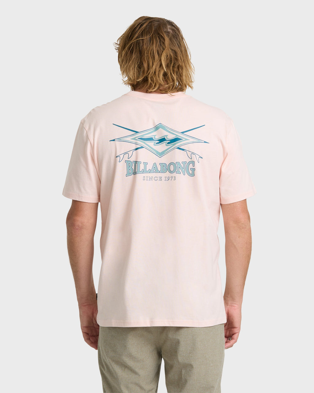 Crossboards Premium Short Sleeve Knit T-Shirt - Light Pink