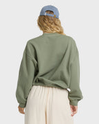 Vibes Kendal Crewneck Sweatshirt - Army Green