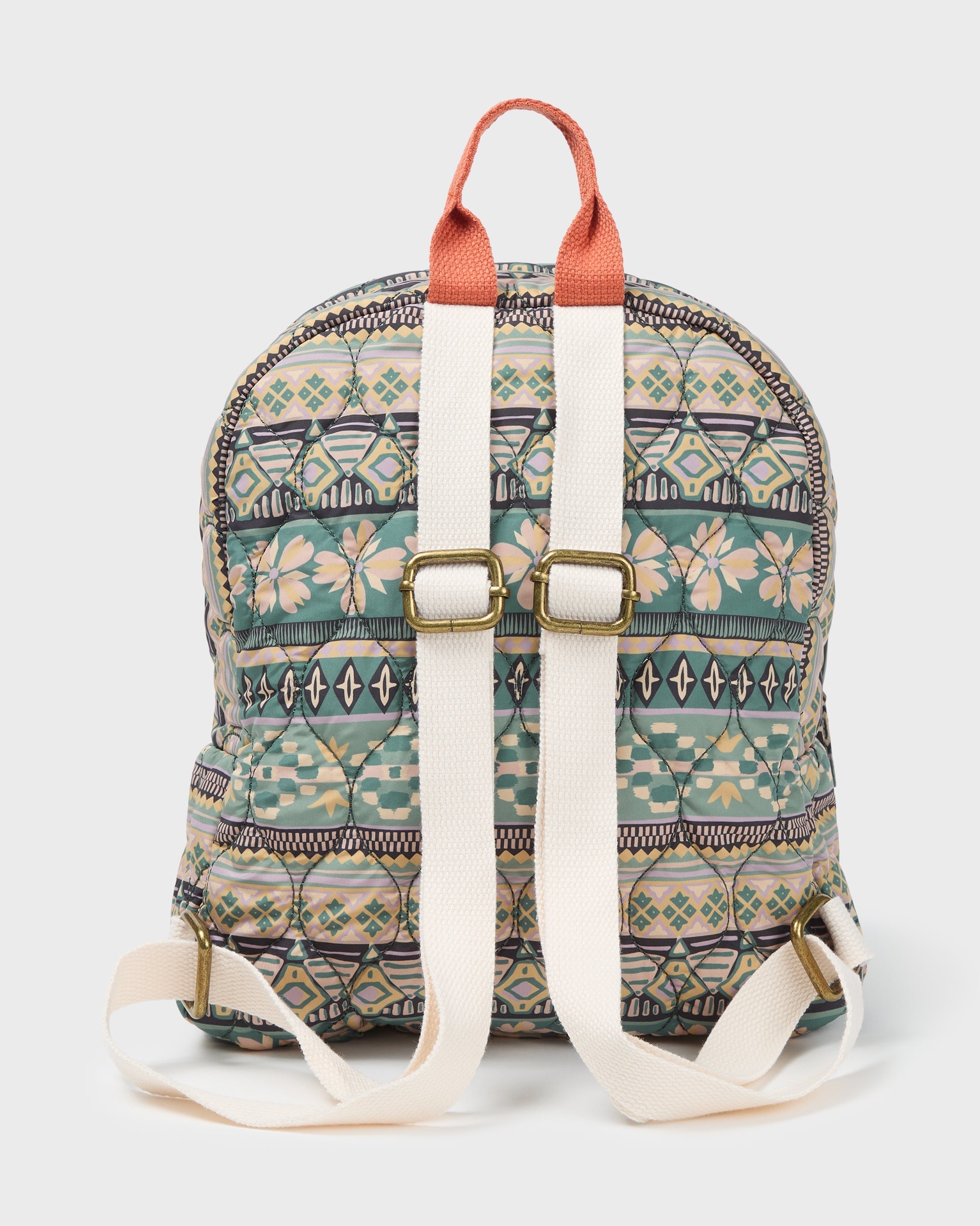 A/Div Quilted Mama Mini Backpack - Canteen