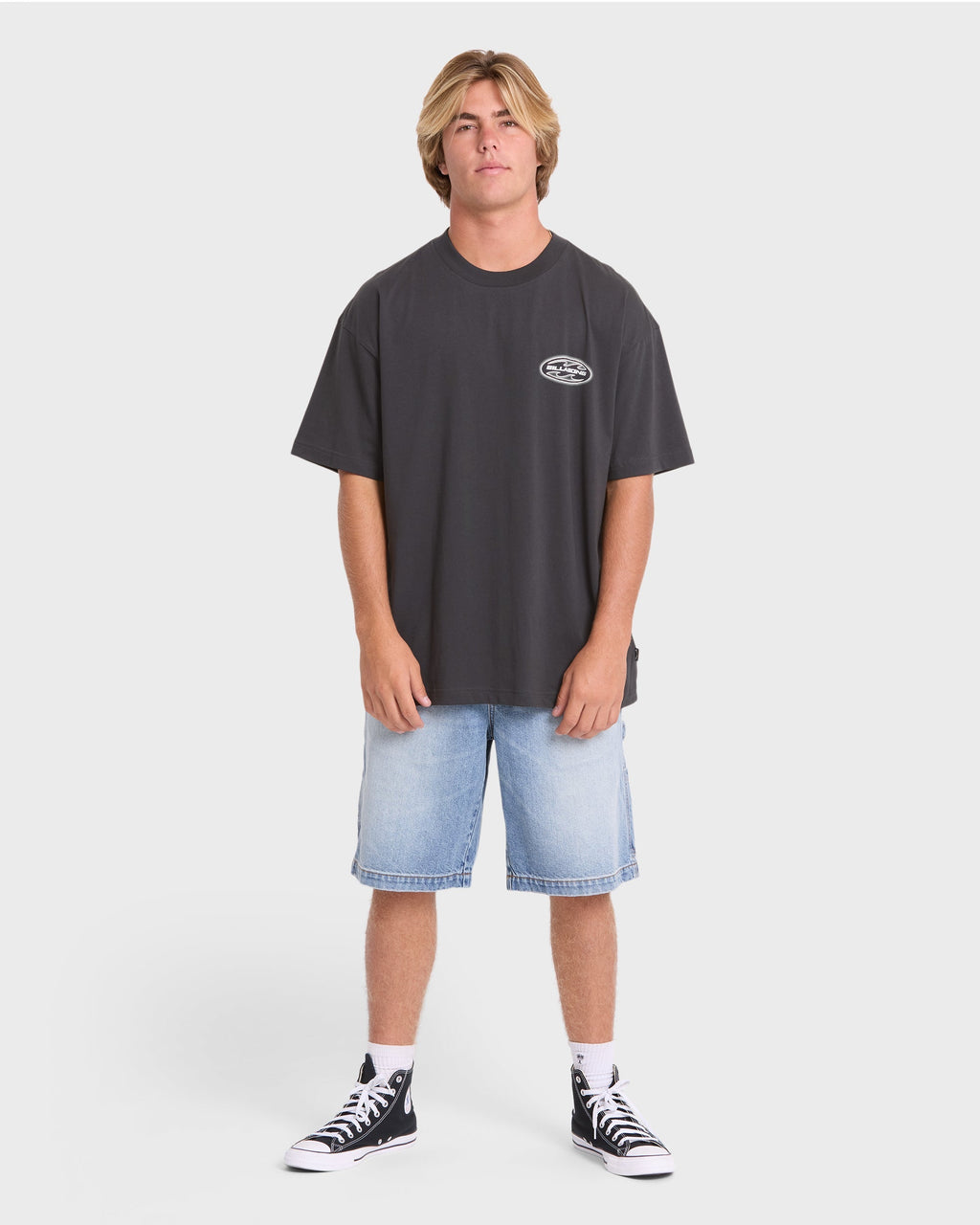 Bad Dog OG Short Sleeve Cotton T-Shirt - Washed Black
