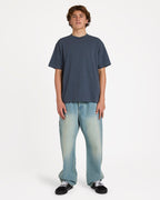 Arch Up Short Sleeve Knit T-Shirt - Charcoal